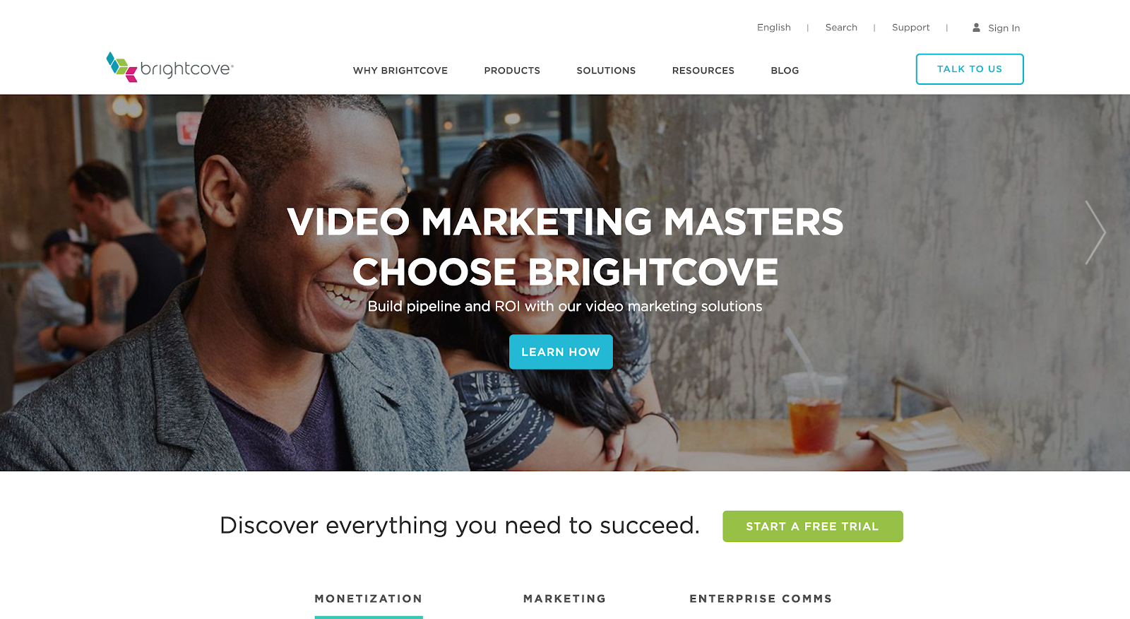 Brightcove video hosting
