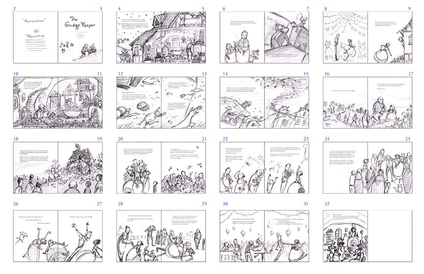 Really detailed storyboard examples