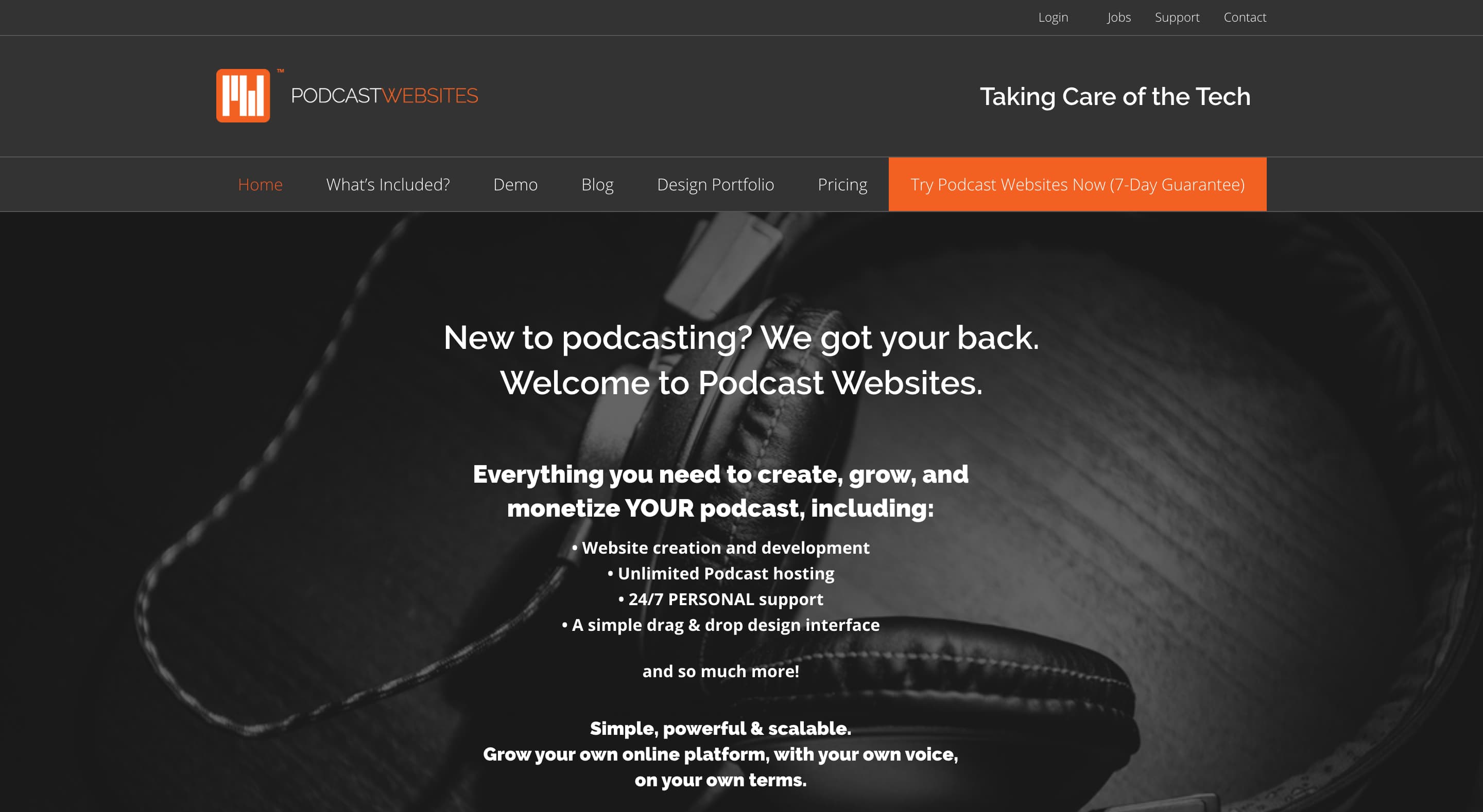 Podcast Websites
