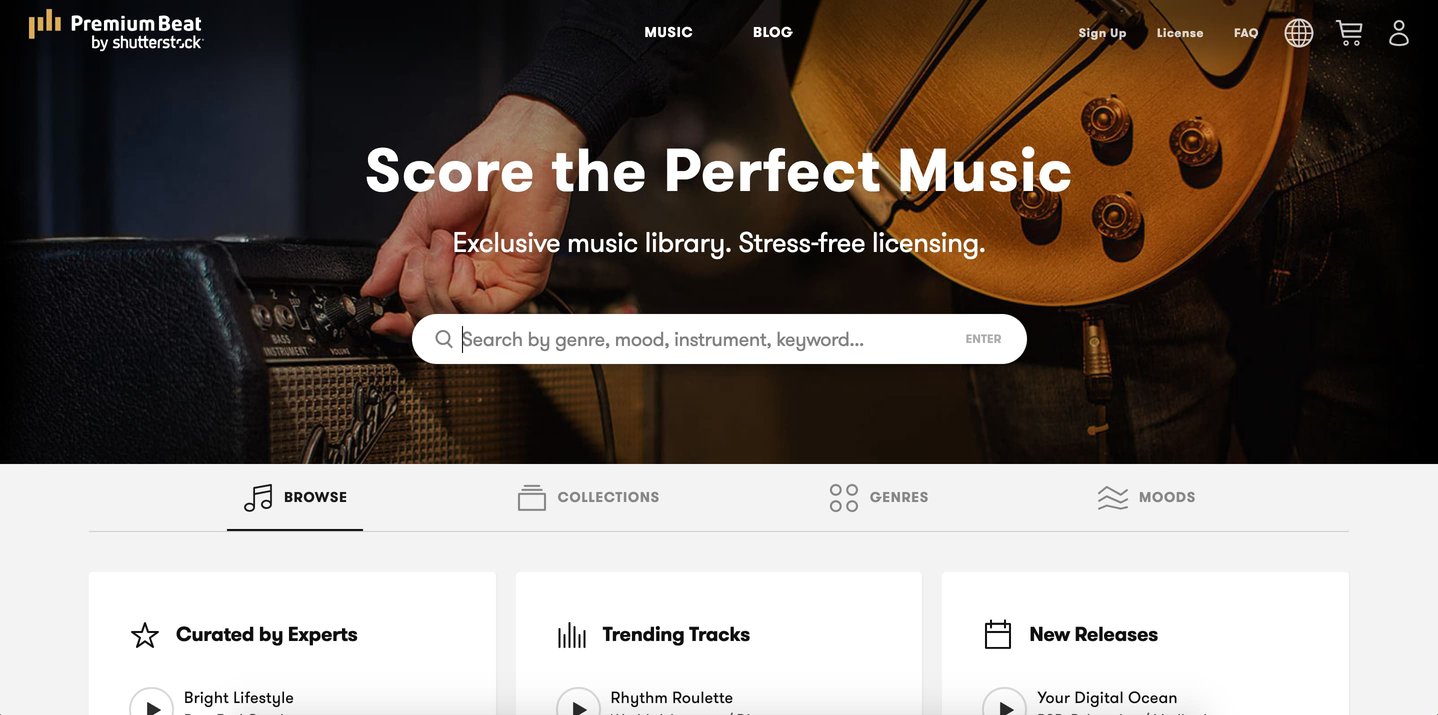 Premium Beat best music licensing