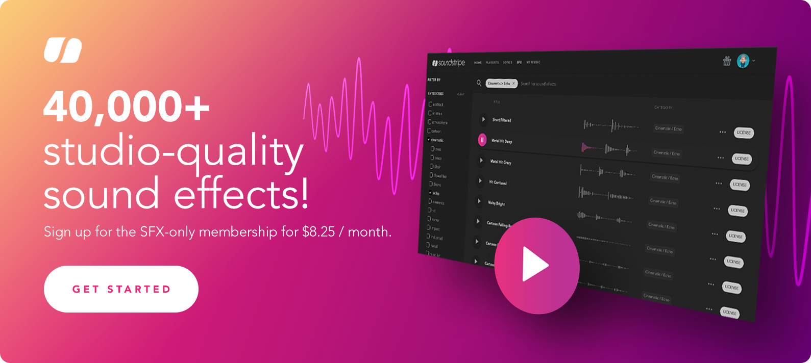 Dramatic Sound Effects Soundstripe