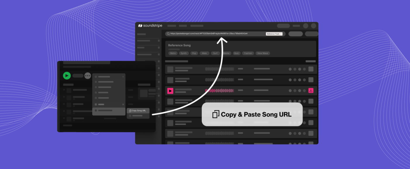 Reference track search is here