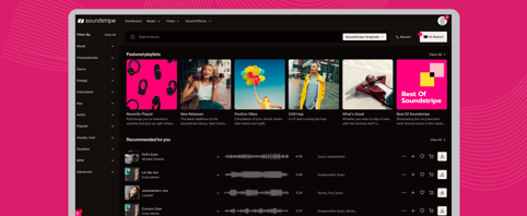 soundstripe platform