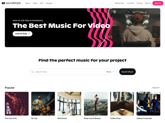 best royalty free music for video