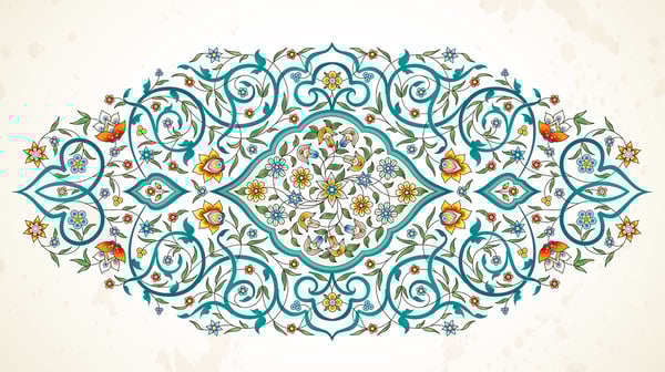 Eastern-style-arabesque-artwork