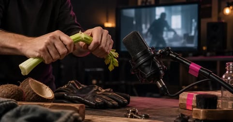 Foley, the art of making sound effects